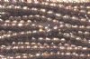 FWP 16inch Strand of 6x4mm Metallic Purple/Pink/Copper Oval Pearls